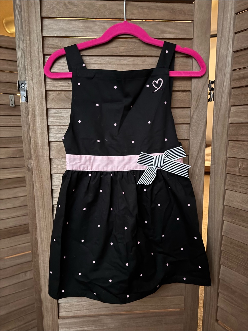 American Girl Grace Thomas Baking Apron from 2015 Collection ~ Retired size S
